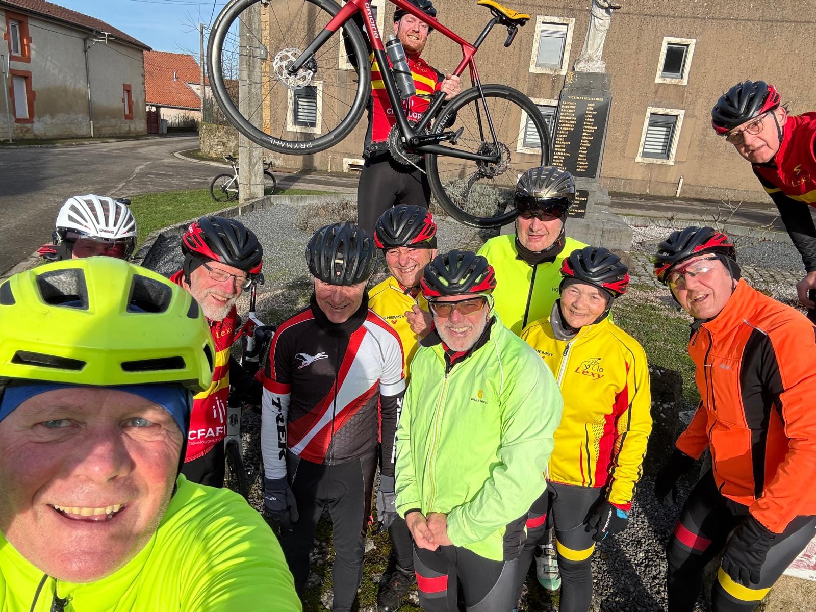 Première sortie vélo 2026 : le soleil était là…